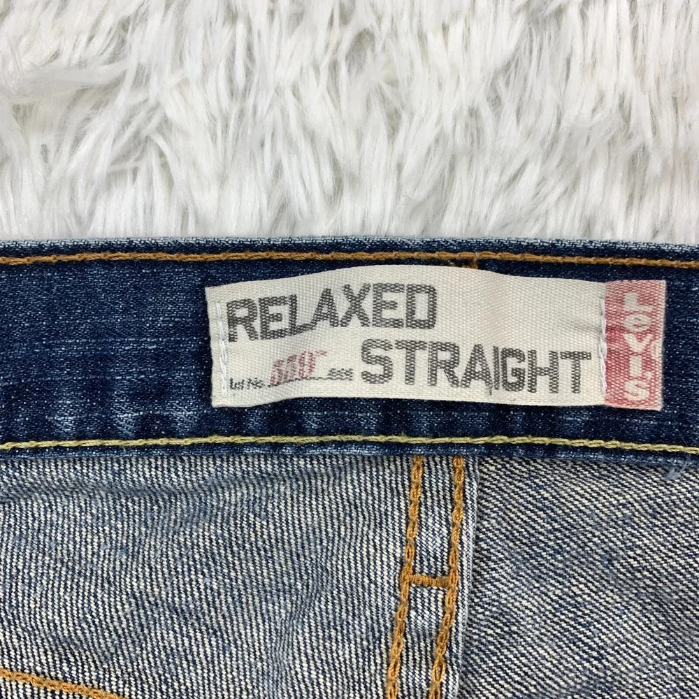 Levis Jeans 34x30 Blue 559 Baggy Loose Relaxed Skater Denim Pants Y2K Tag‎ 33x32